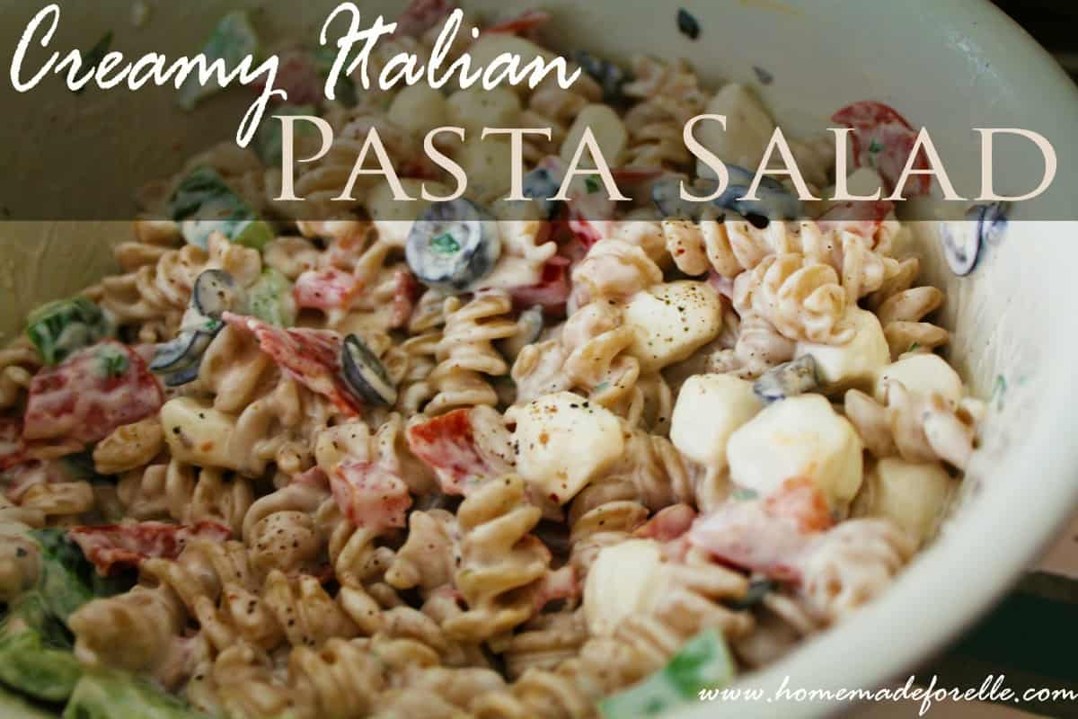 Download this Italian Pasta Salad picture