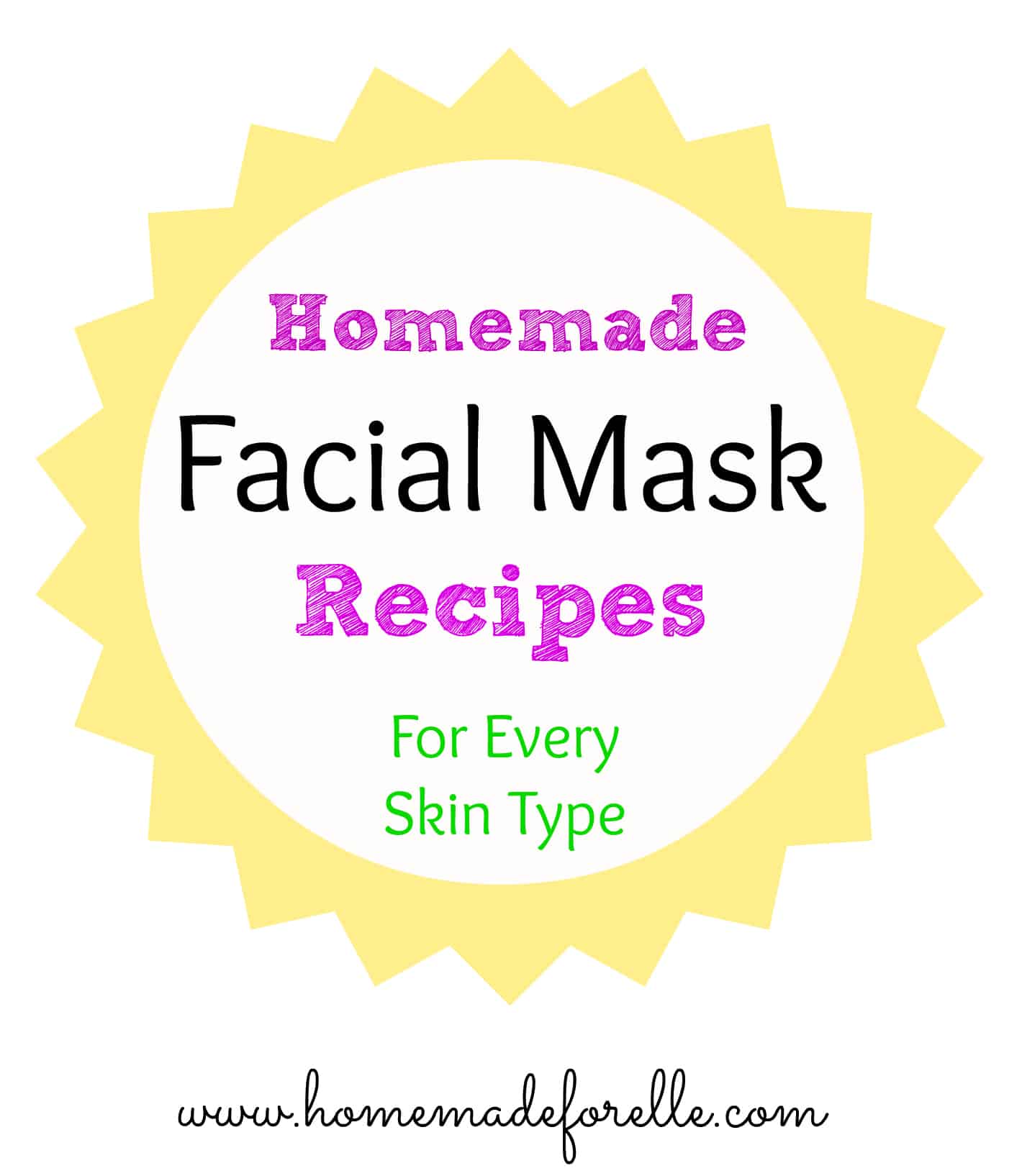 Facial Masks Homemade 7