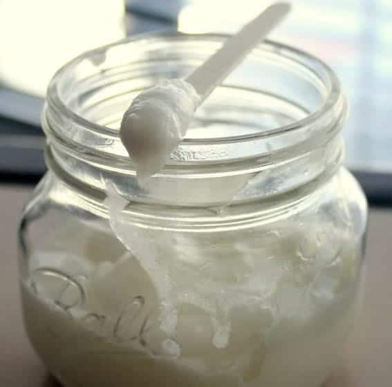 Whipped coconut oil