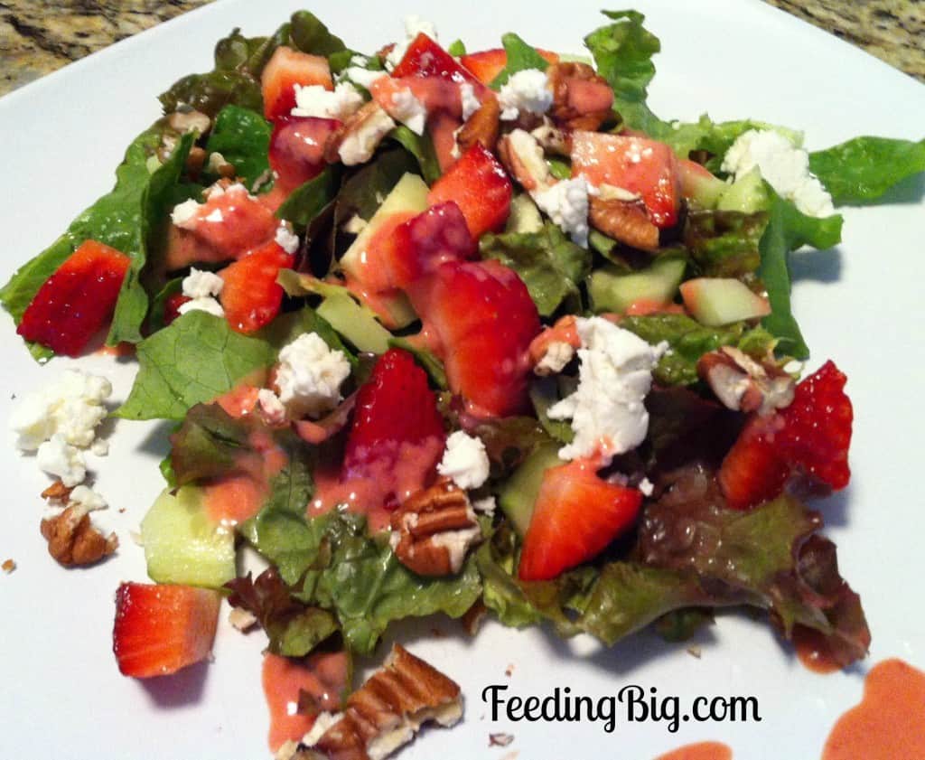 Creamy Strawberry Salad Dressing