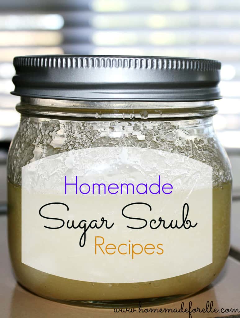 homemade sugar scrub recipes