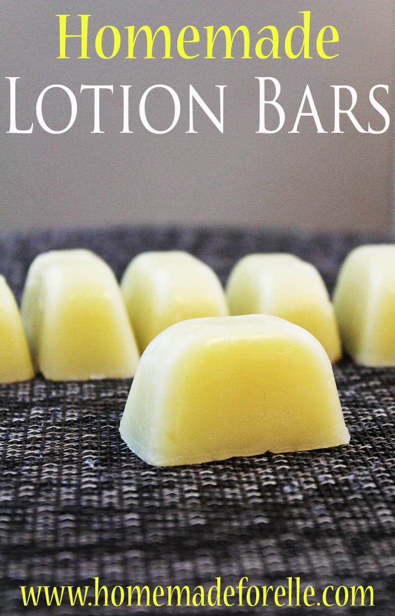 homemade lotion bars