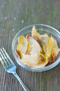 Slow Cooked Cabbage and Bacon (AIP, Paleo) 