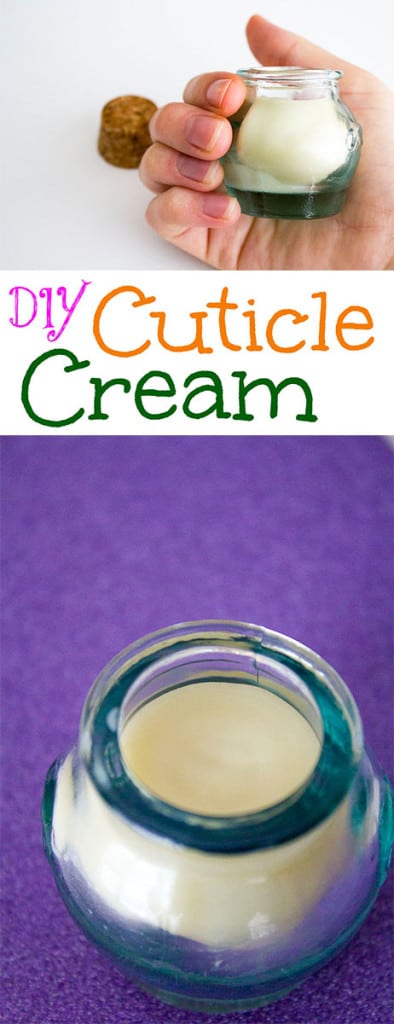 Homemade Cuticle Cream