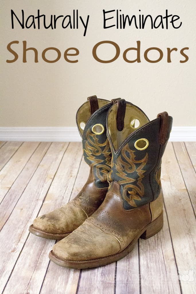 naturally eliminate shoe odors