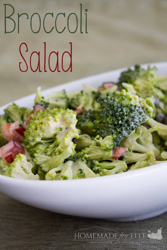easy homemade broccoli salad