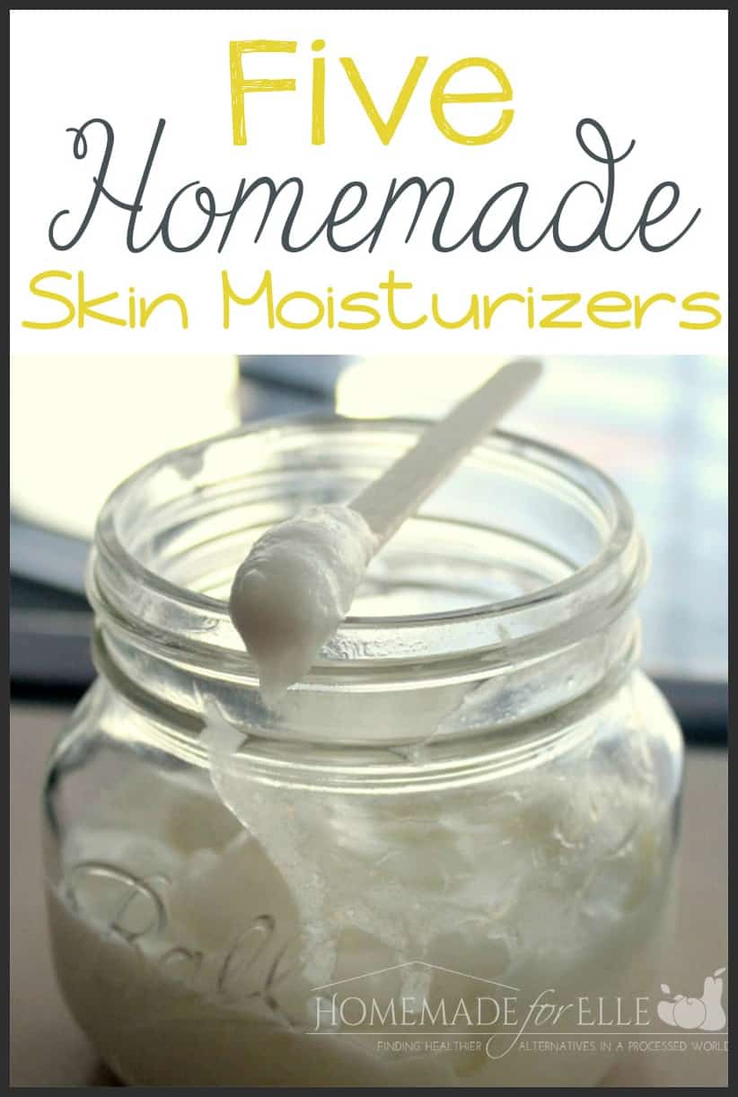homemade skin moisturizer