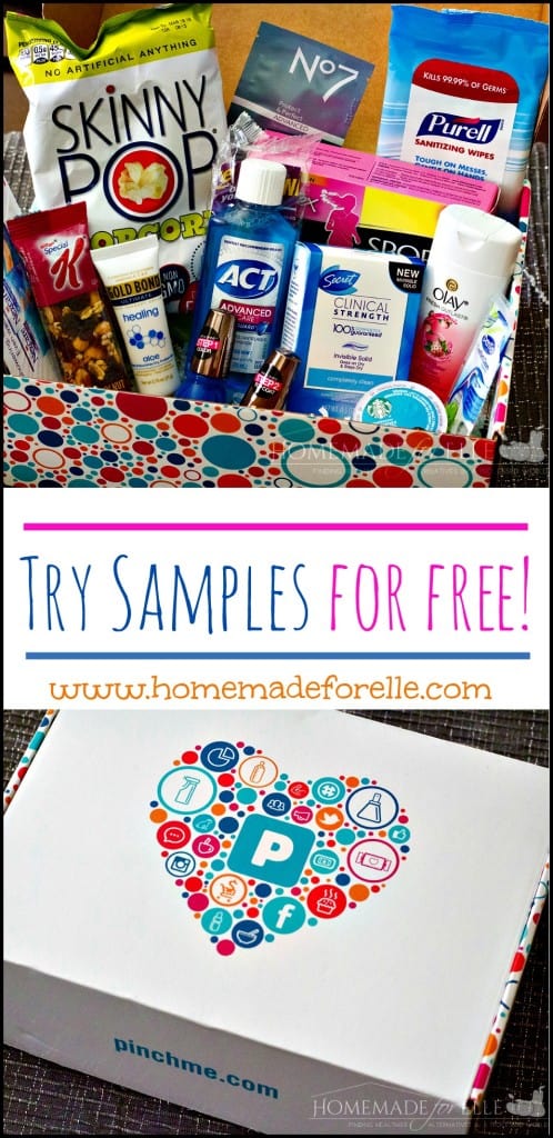 Free Monthly Sample Boxes | homemadeforelle.com