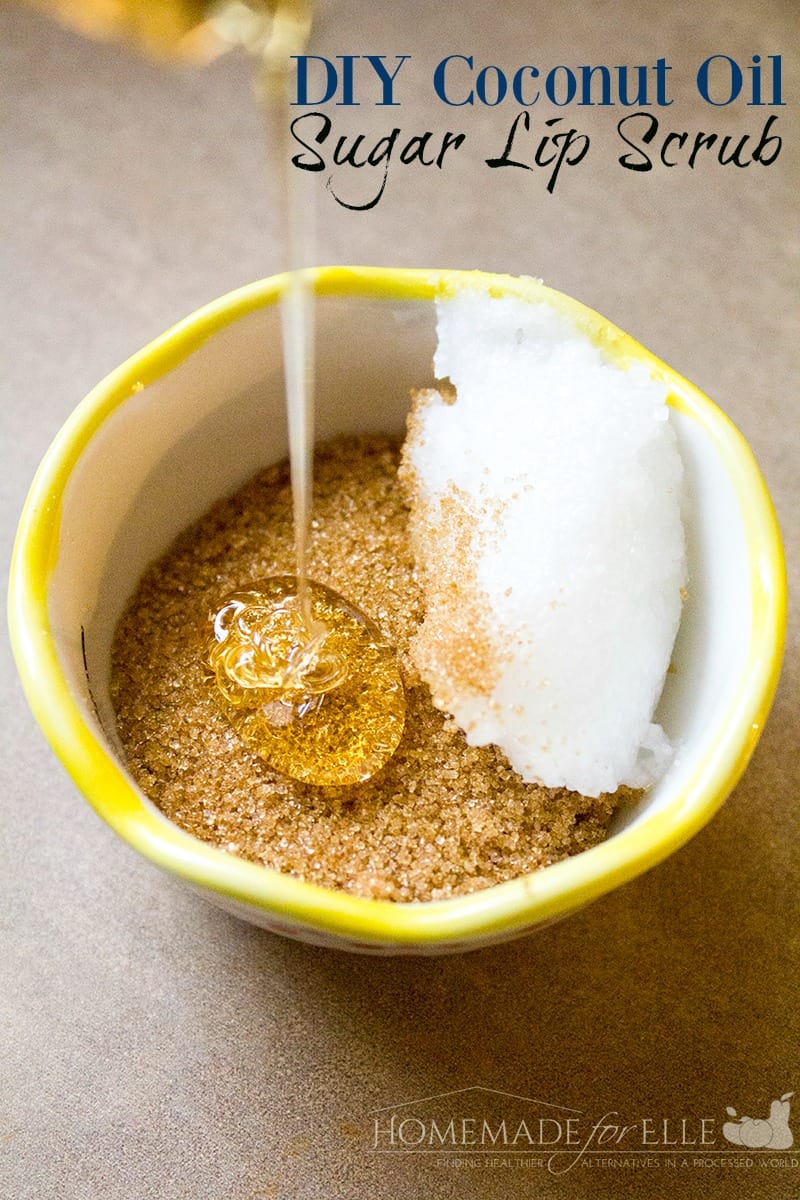 Super Easy DIY Sugar Hand Scrub {3 ingredients!}