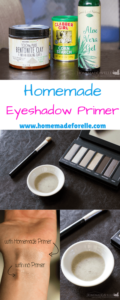 Homemade Eyeshadow Primer | homemadeforelle.com