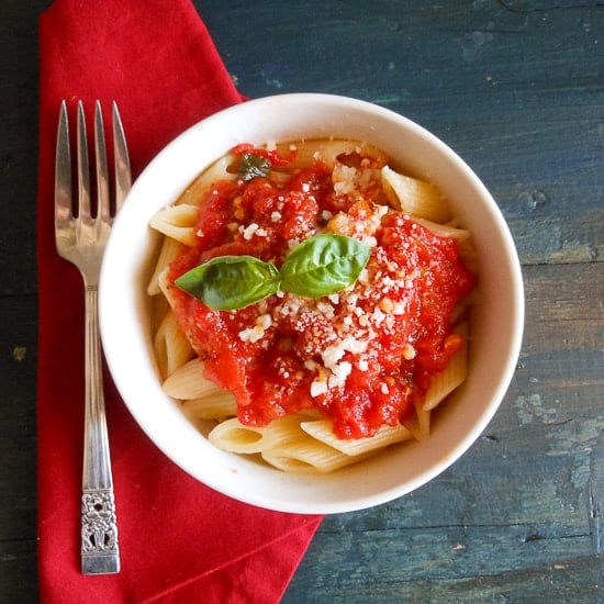 Clean Eating Sauces - Fresh Tomato Sauce