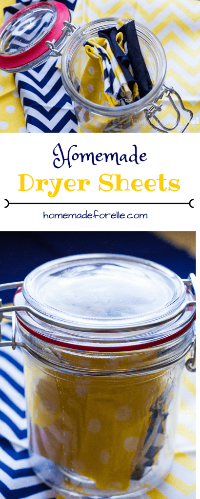 Homemade Dryer Sheets Using Essential Oil