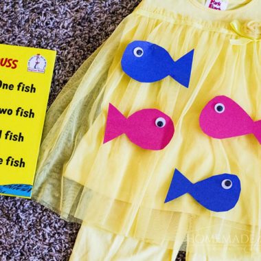 One Fish Two Fish DIY Dr Seuss Costume