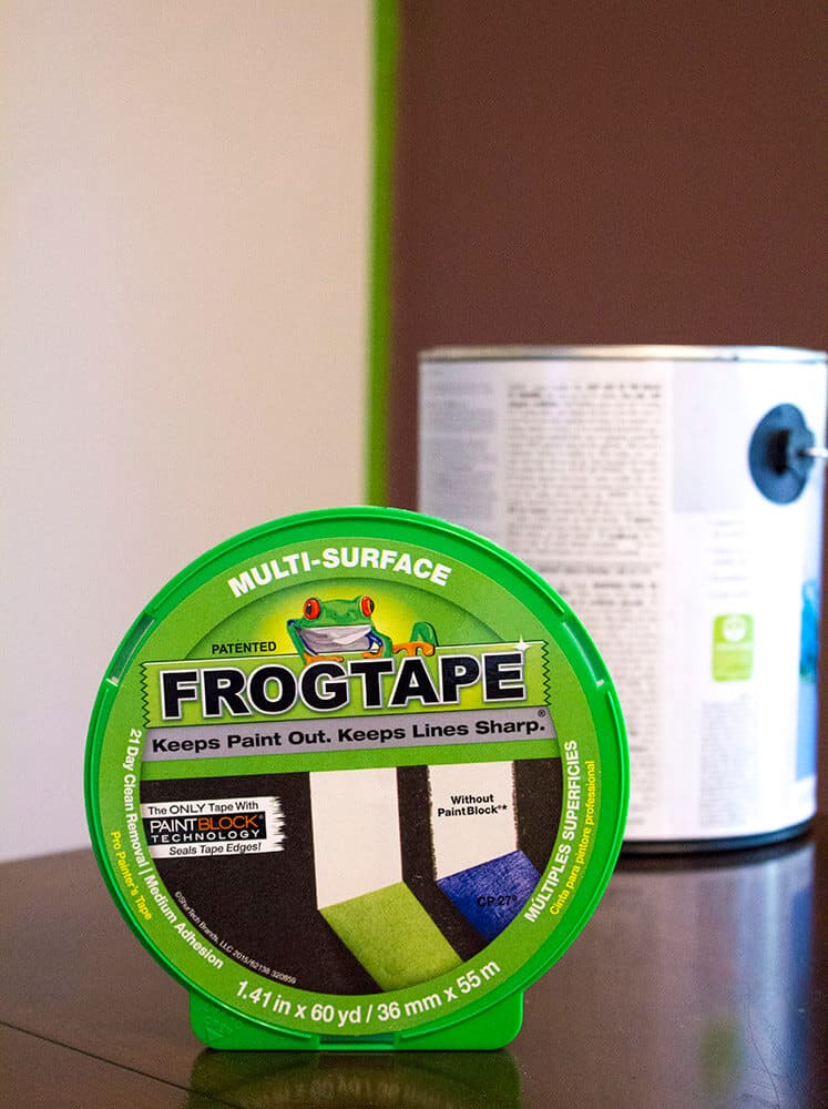 FrogTape to stop paint bleed
