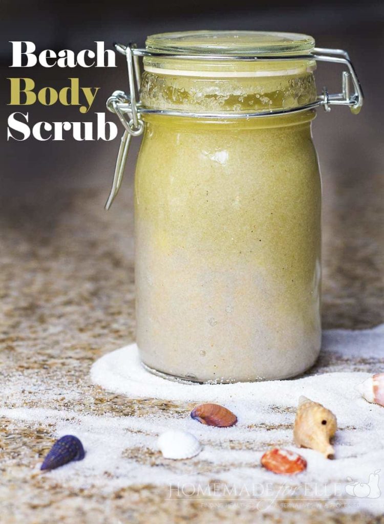 Homemade Beach Body Scrub | homemadeforelle.com