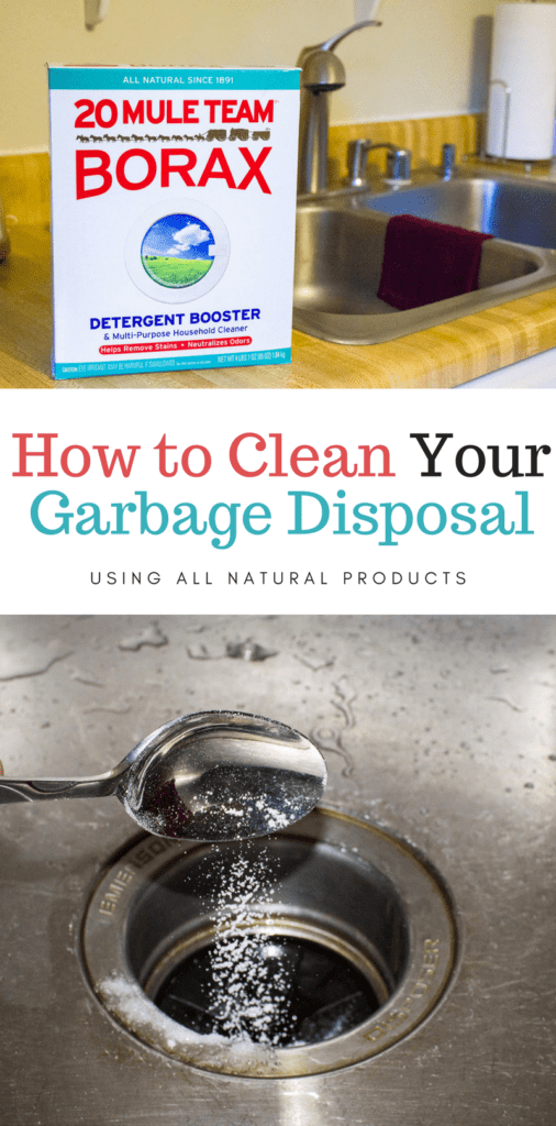 How to Clean Garbage Disposal | homemadeforelle.com