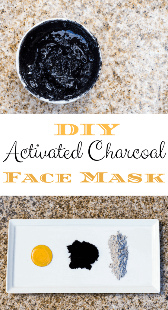 DIY Activated Charcoal Face Mask | homemadeforelle.com