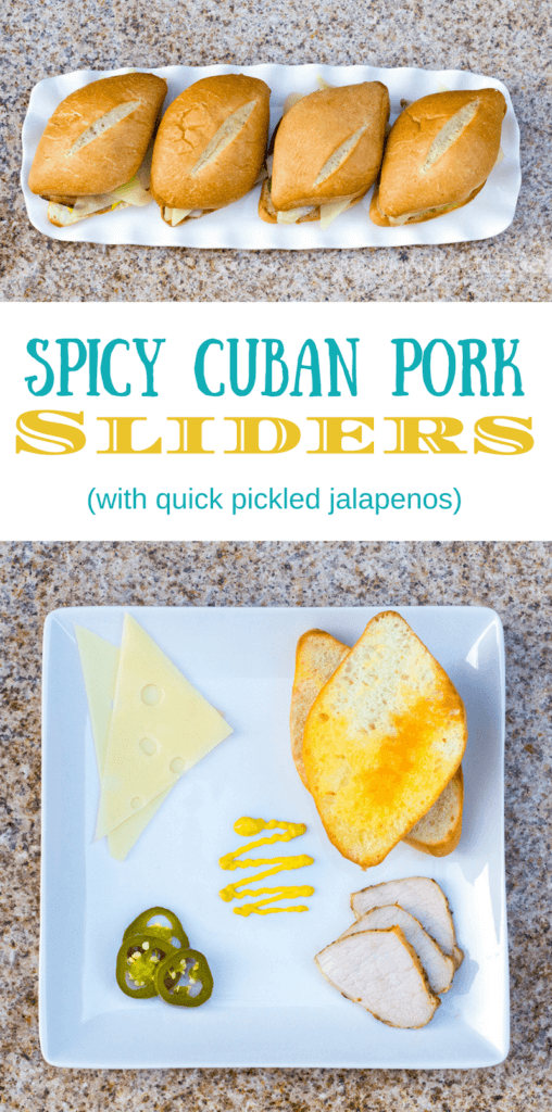Spicy Cuban Pork Sliders | homemadeforelle.com