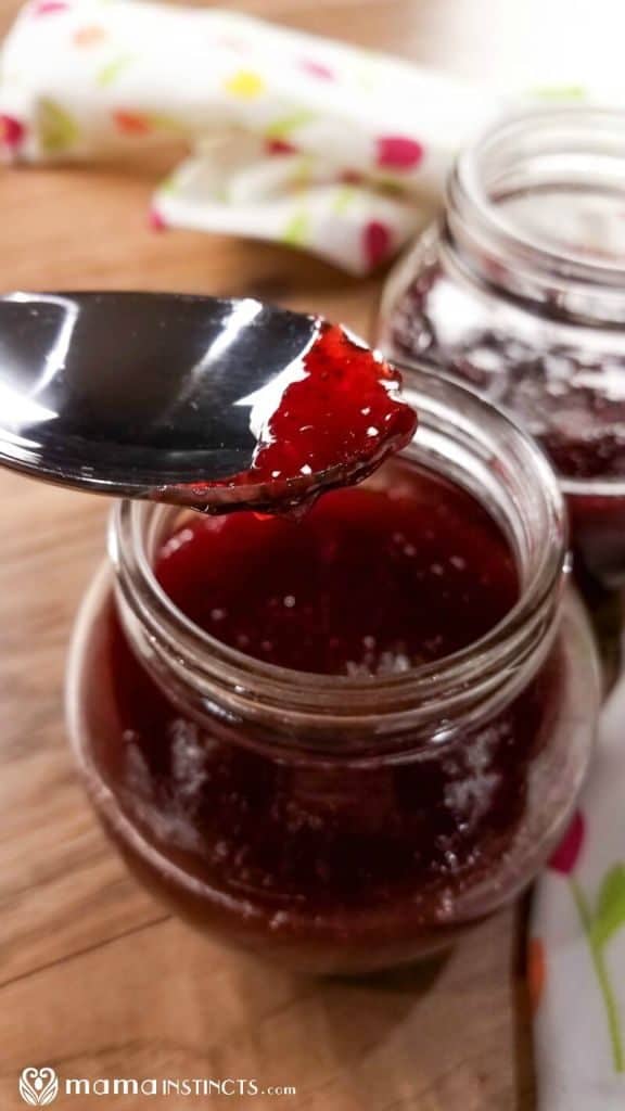 Clean Eating Instant Pot Strawberry Jam
