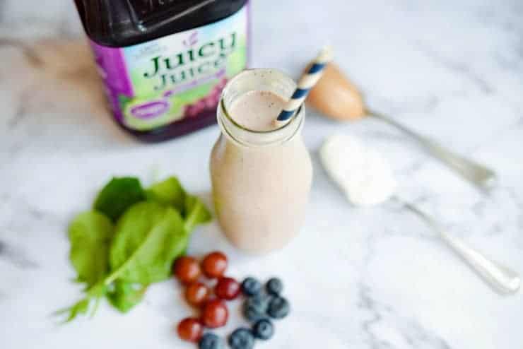 Peanut butter and Jelly Smoothie