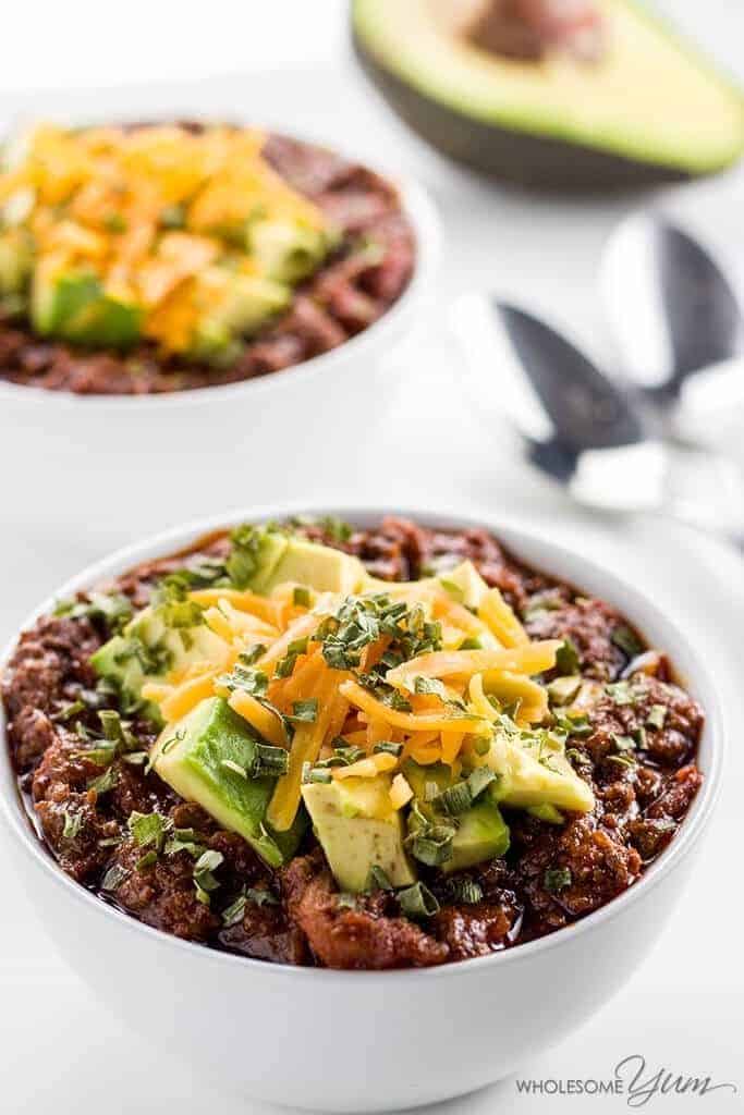 Clean Eating Instant Pot Low Carb Chili