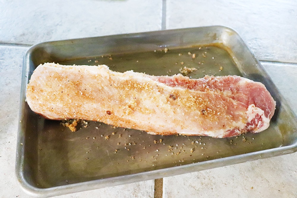 Salt and Sugar Rubbed Pork Tenderloin