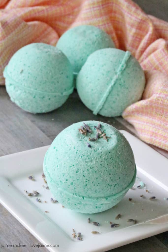 DIY Headache Bath Bombs