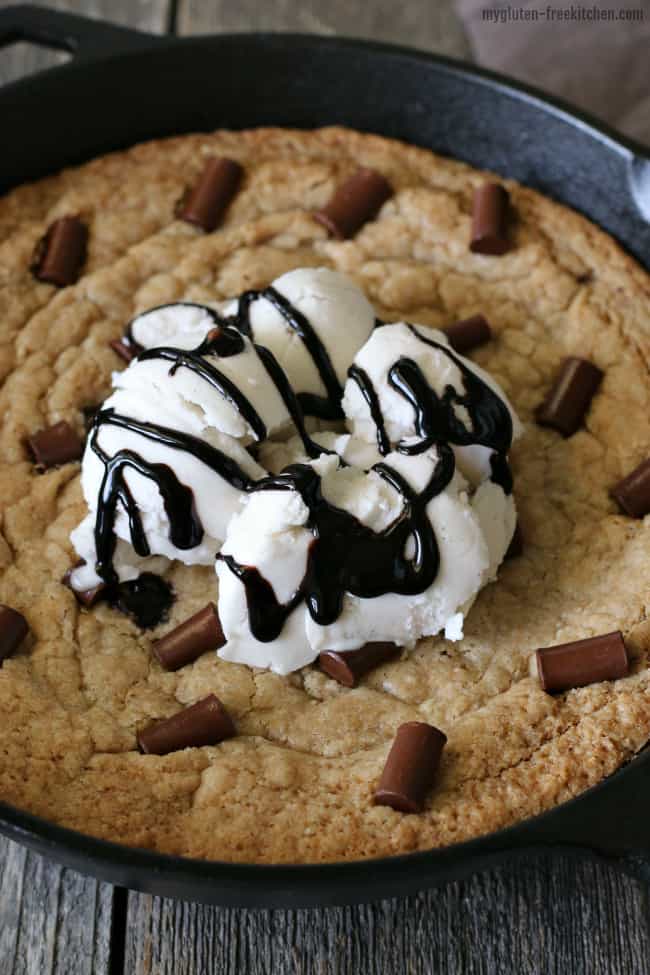 Gluten Vrije Zuivel Gratis Chocolate Chunk Koekepan Cookie