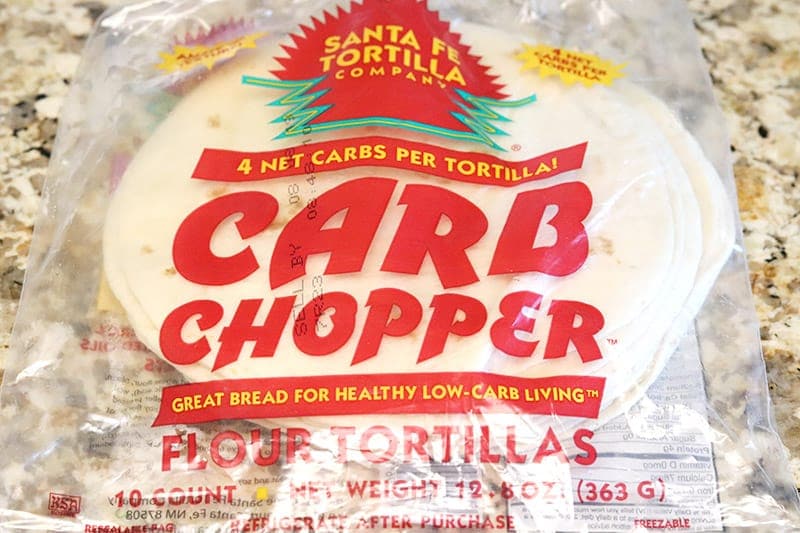 low carb tortilla - carb chopper - Santa Fe Tortilla Company