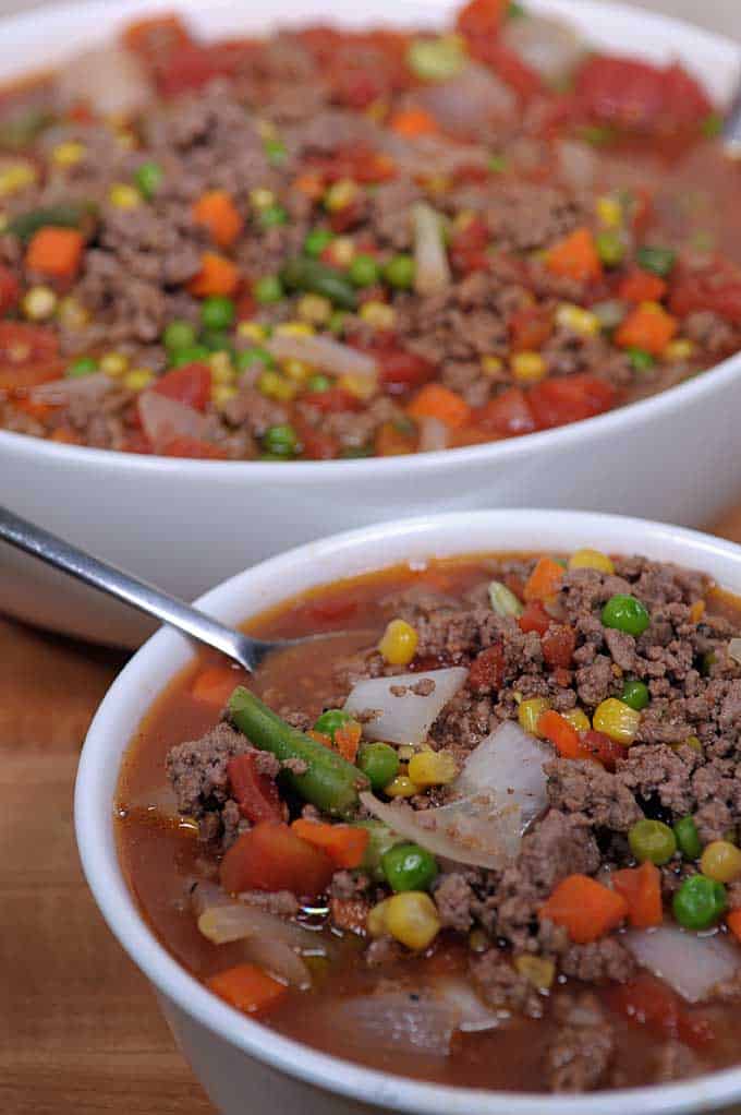 The Best Quick and Nutritious Hamburger Soup Recipe | Foodal