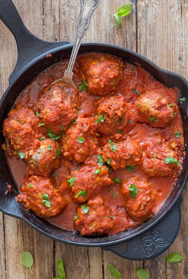 Mom’s Easy Traditional Italian Meatballs | An Italian in my Kitchen