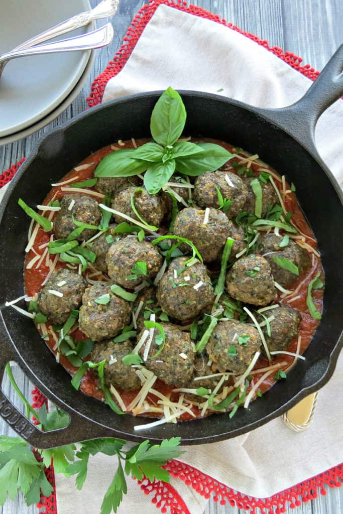 Gluten Free Parmesan Meatballs | 5 Minutes for Mom