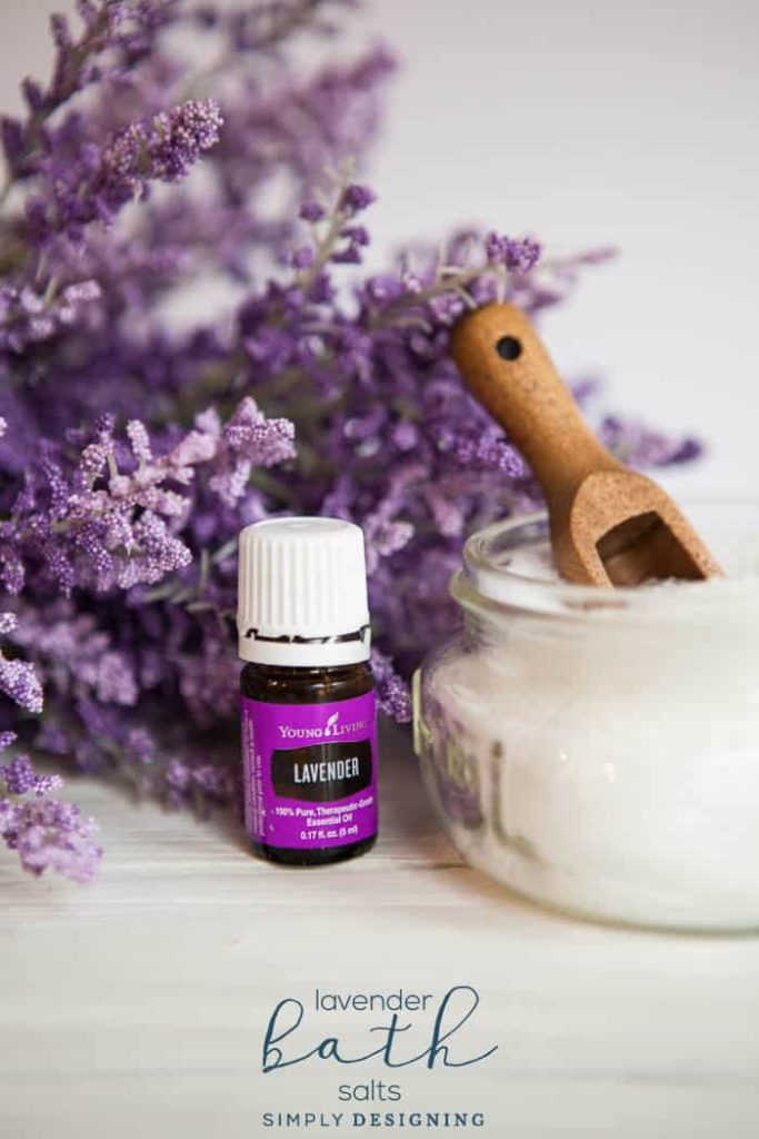 Lavender flowers, lavender essential oil for lavender bath bombs