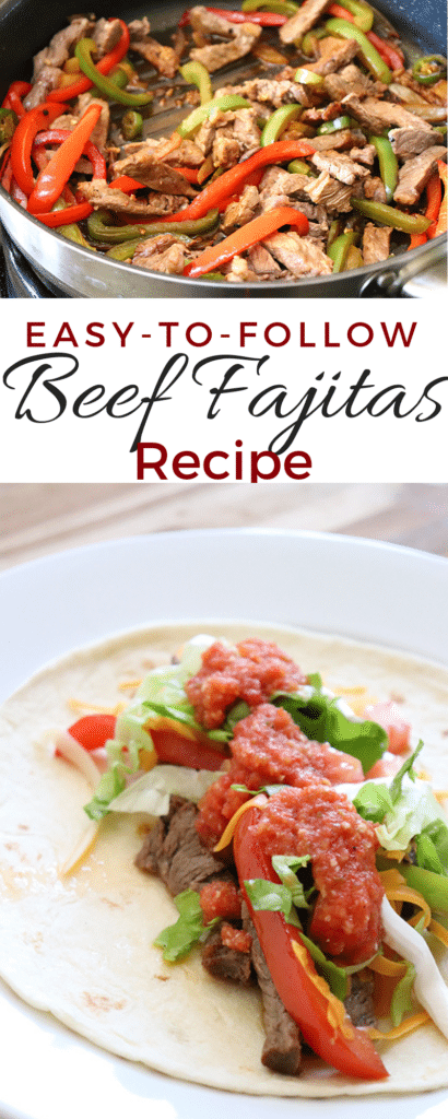 Easy-to-follow Beef Fajitas Recipe