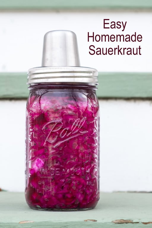 Easy Homemade Sauerkraut