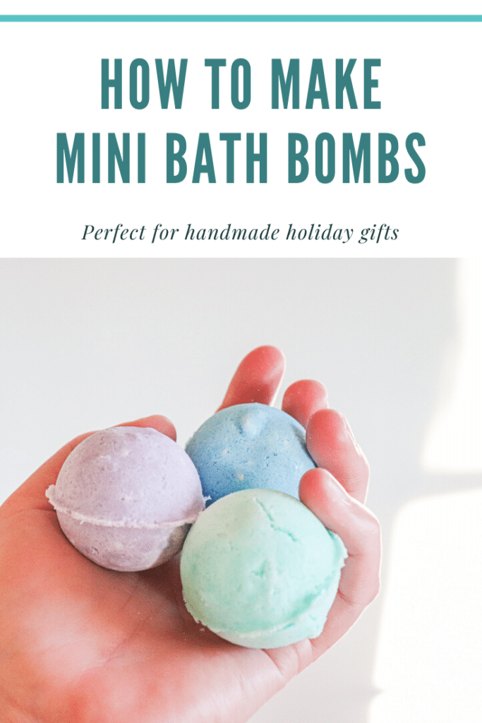 How to Make DIY Mini Bath Bombs