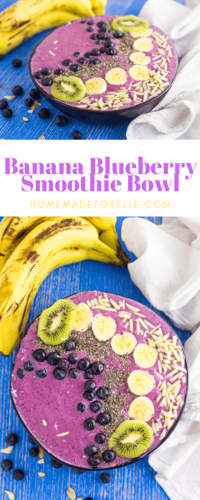 Banana Blueberry Smoothie Bowl