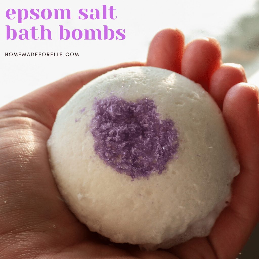 Epsom Salt Bath Bombs
