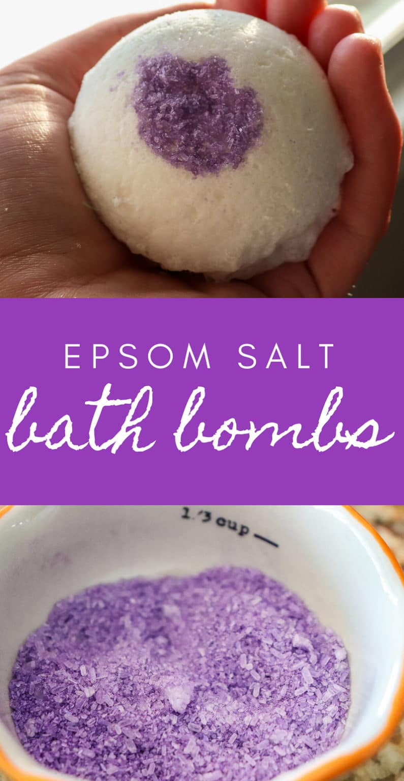 Epsom Salt Bath Bombs