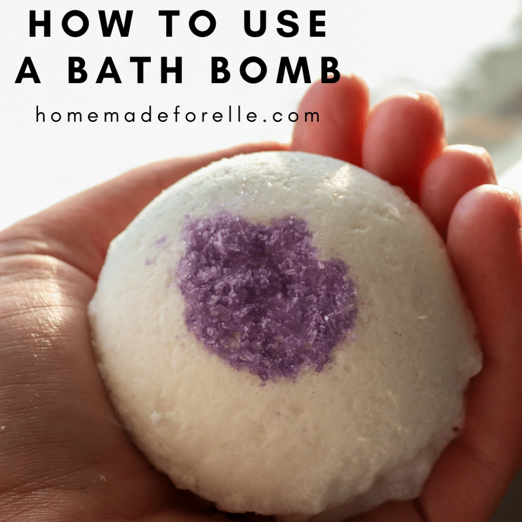 How to use a bath bomb