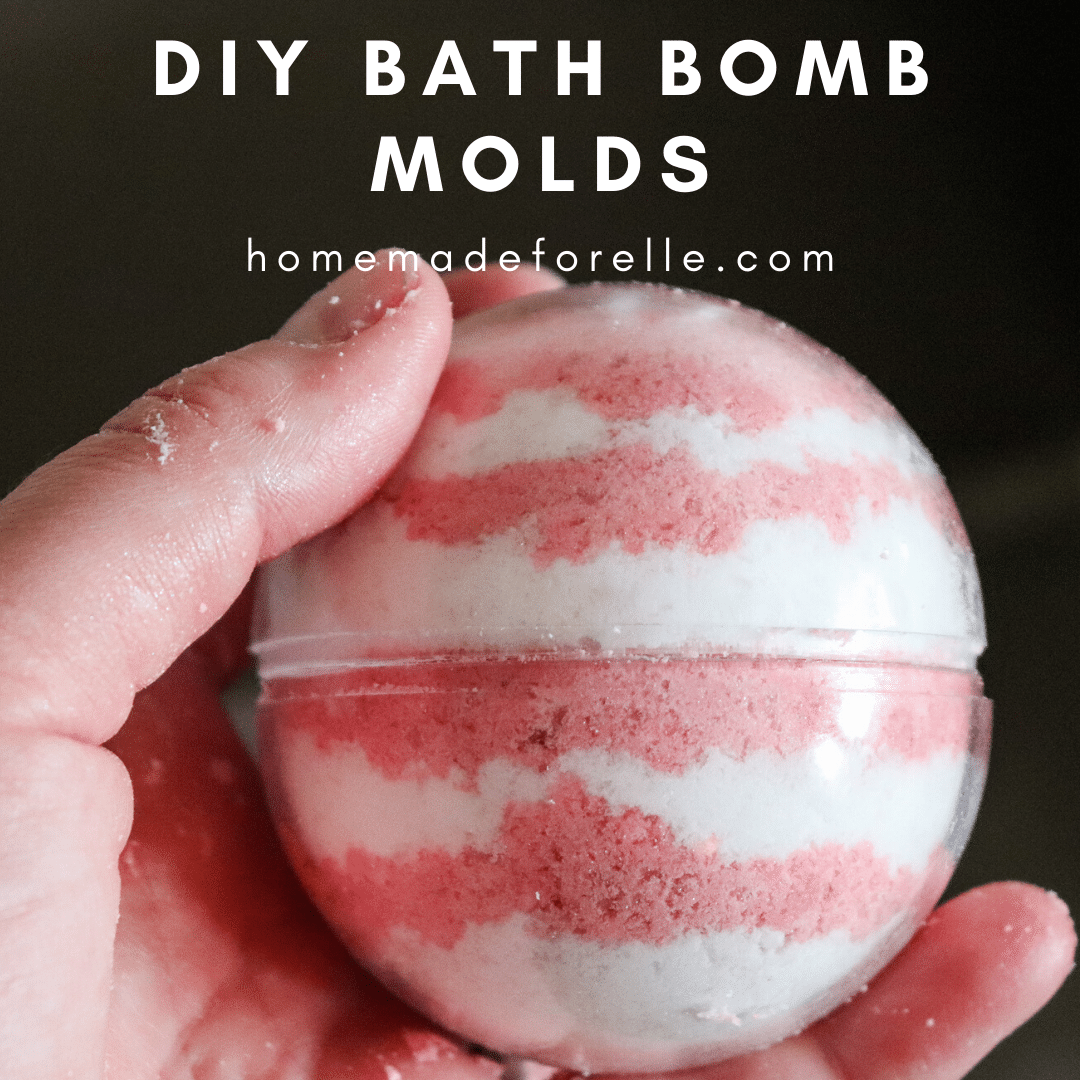 7 DIY Bath Bomb Molds {from household items}
