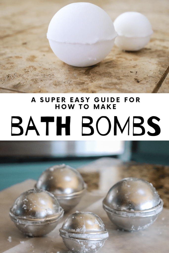 A super easy guide for how to make bath bombs, plus how they work. 