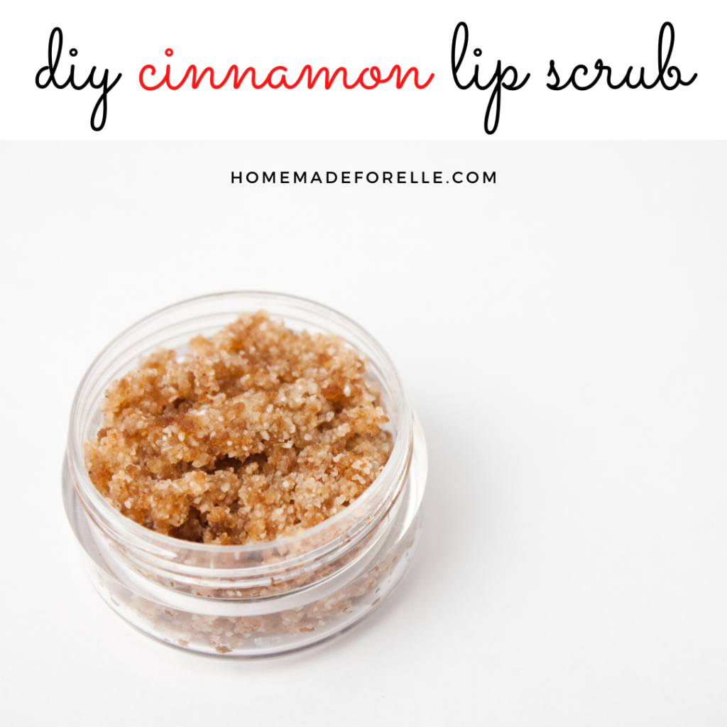 diy cinnamon lip scrub